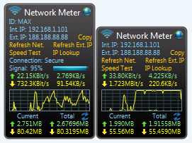 vista sidebar gadgets network monitor